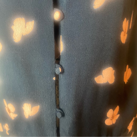 Rails Bretton Navy Poppies Blouse - Picture 5 of 9